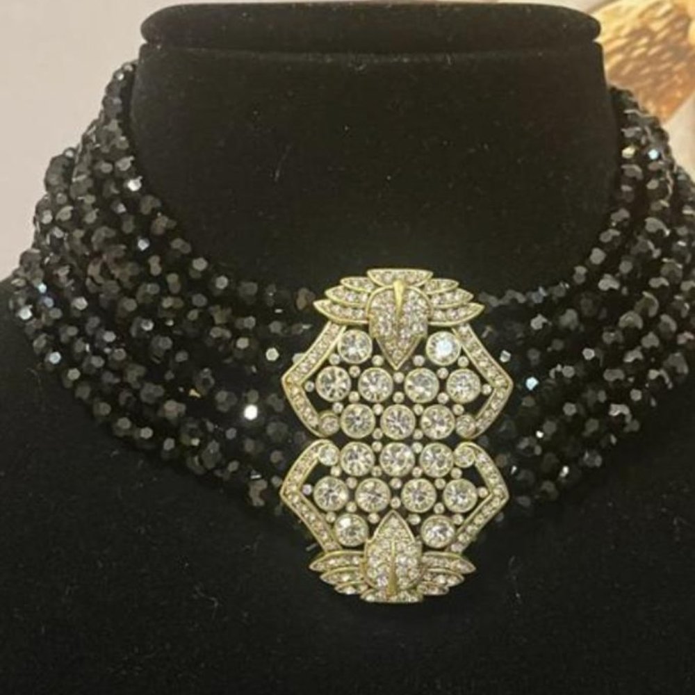 Heidi Daus Halting Glamour Crystal necklace